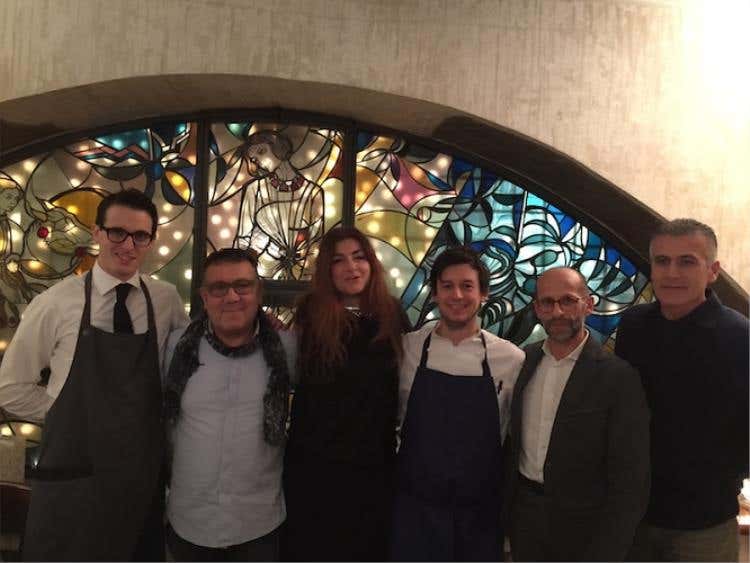 da sinistra: Alessio Monachello, Maurizio Beretta, Roberta Agnelli, Giuseppe Cereda, Luigi Mascheretti e Claudio Riva